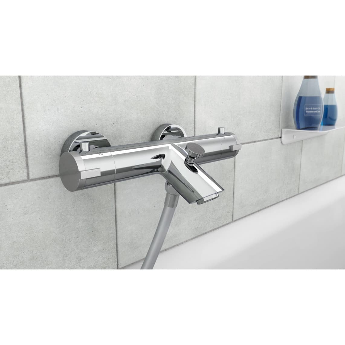 52470 LONDON Mitigeur thermostatique bain/douche, chromé