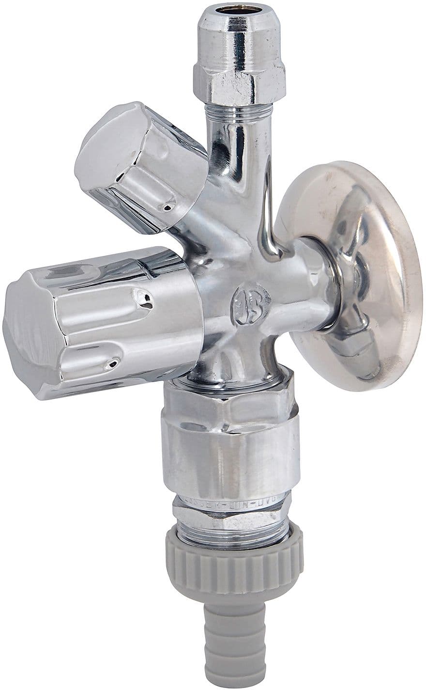 ROBINET COMBI LAVE VAISSELLE CHROME BELGAQUA