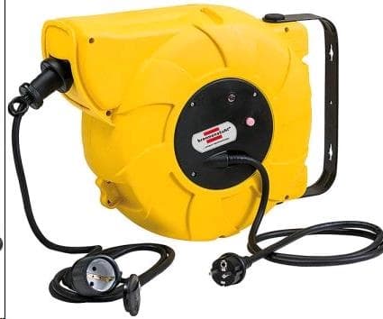 Enrouleur de câble automatique IP44 16 + 2m H07RN-F 3G1.5