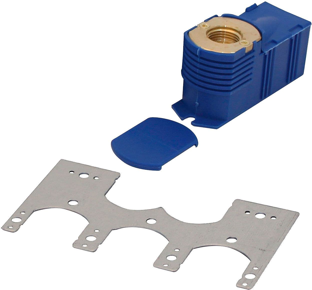 BOITE A ENCASTRER BEGETUBE 1/2"-M24 BLEU