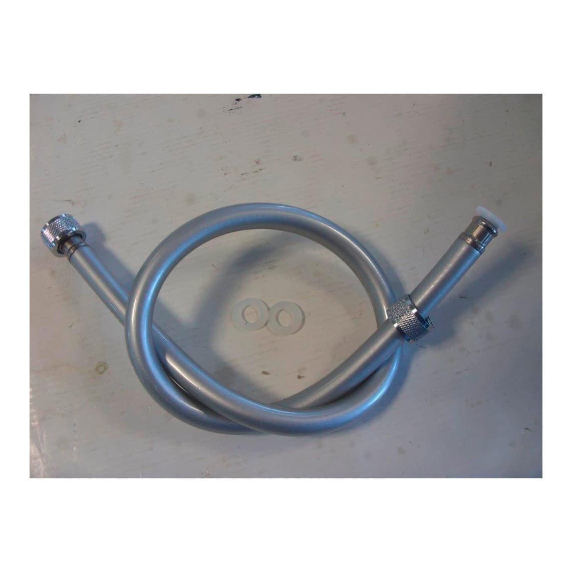 02003 Flexible de douche, 70 cm, Silverflex, plastique, aspect argenté, par ex. pour 60062/2
