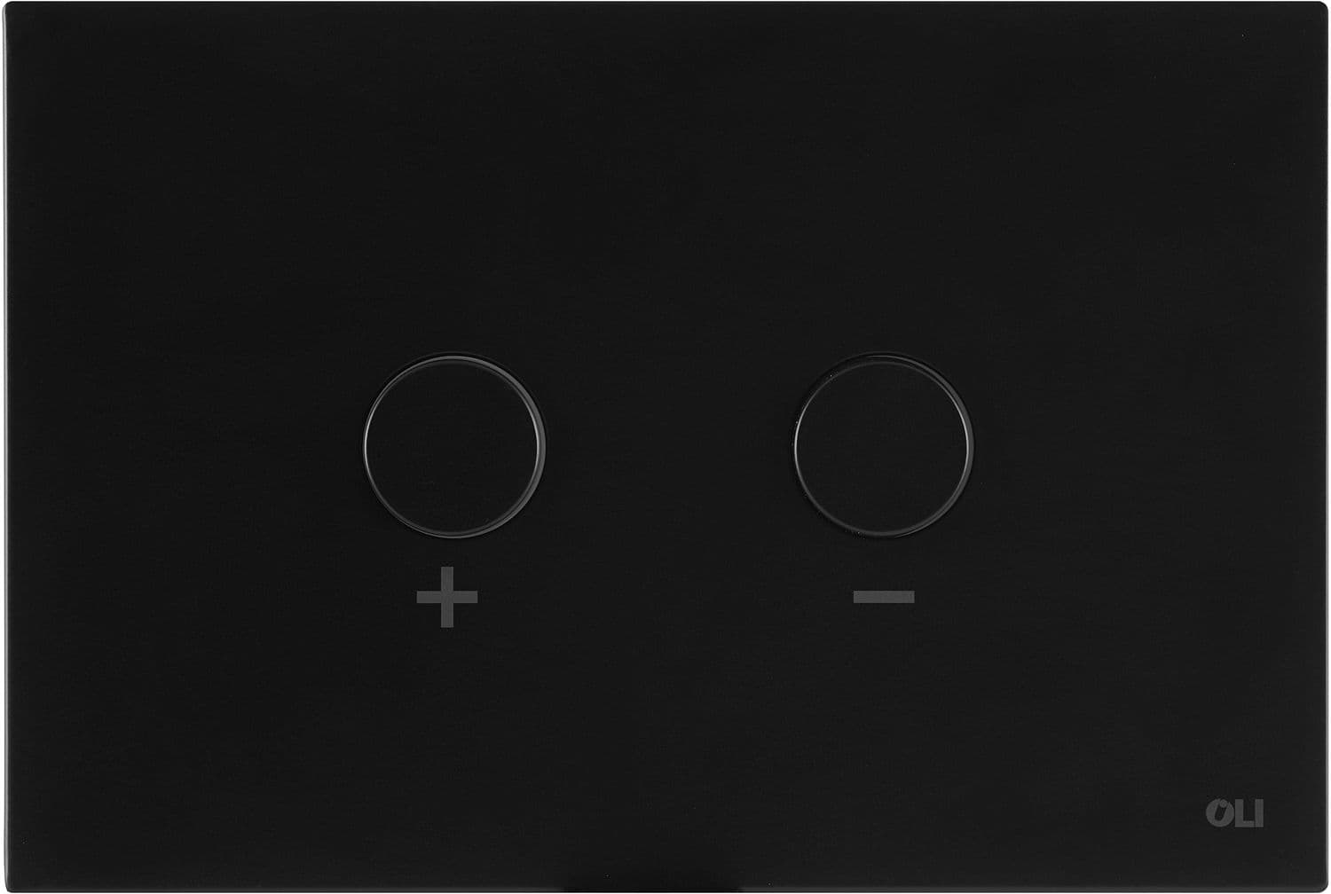 PLAQUE 2-TOUCHES BLINK NOIR + SET DE TRANSFORMATION