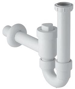 SIPHON AVEC CLAPET A BOULE PP GEBERIT 6/4"-40MM