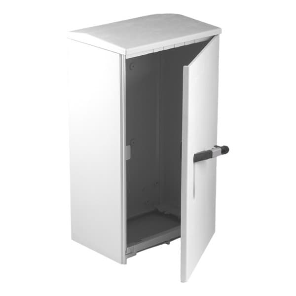 Armoire de trottoir Din 00 830 x 460 x 330mm porte lisse