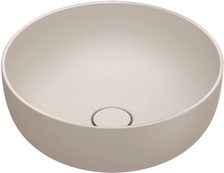 VASQUA A POSER SFERA CATALANO CATAGLAZE+ DIAMETRE 42 H16 SANS TROP-PLEIN SETA SATINATO