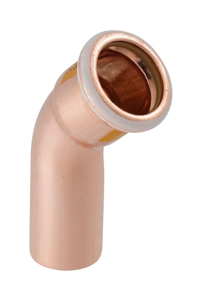 Geberit Mapress raccord sertir cuivre pour gaz coude 45° MF 35