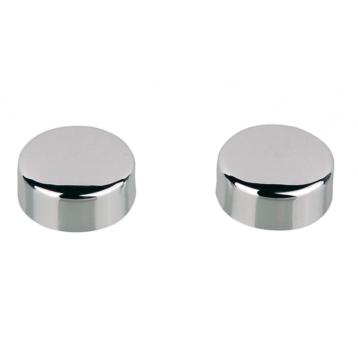 988462048 bouchon de recouvrement, chromé, 20 mm, pour Stand-WC/tablette-fixation (2x)