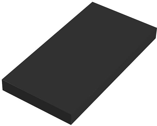 TABLETTE MURALE COFFEE 150X300X25MM JUSQU'A 7KG GRAPHITE DOUX MAT