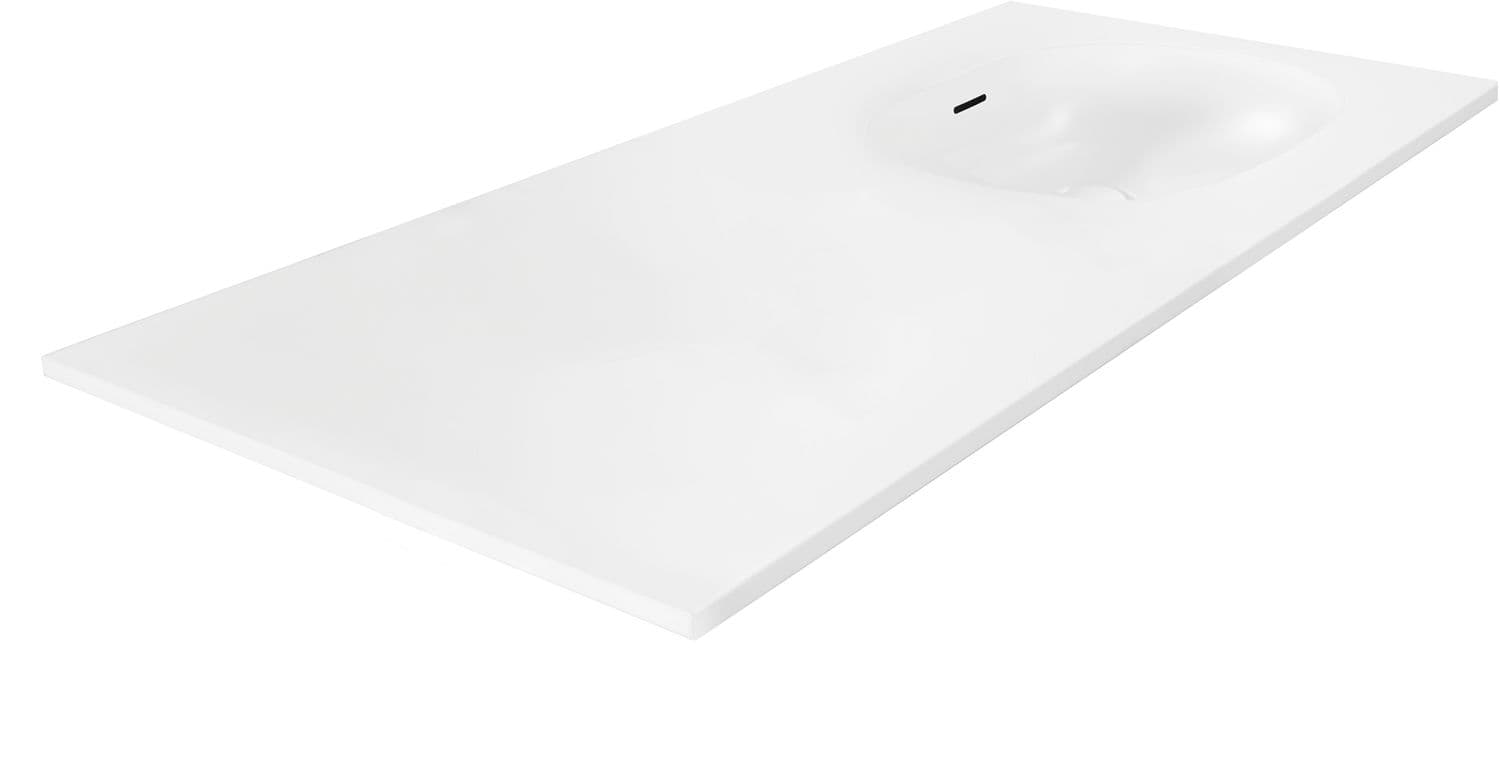 TABLETTE MOLTO/PURO/FOREST 120X50CM 1 LAVABO DROITE XONYX