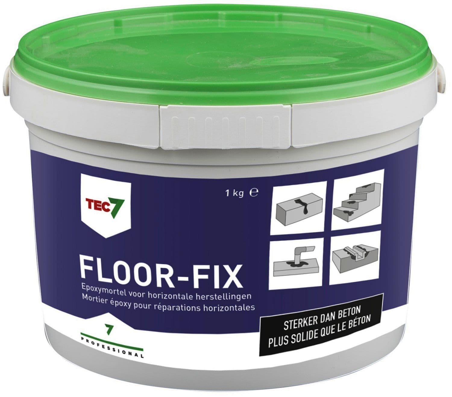MORTIER EPOXY ETANCHE  FLOOR7  1KG