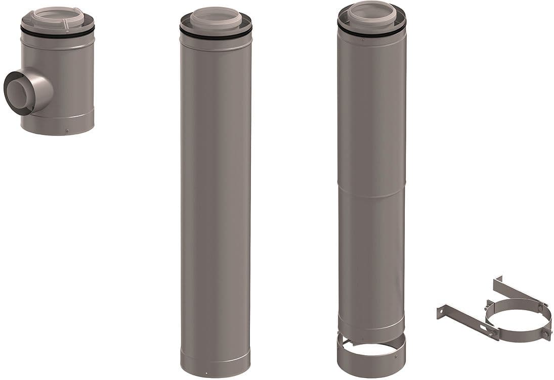 KIT ETAGE CLV PP/GALVA 1 CHAUDIERE BREF 110/160 UBBINK