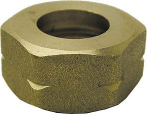 ECROU PETITE BOUTEILLE DE GAZ SHELL 1 FENTE