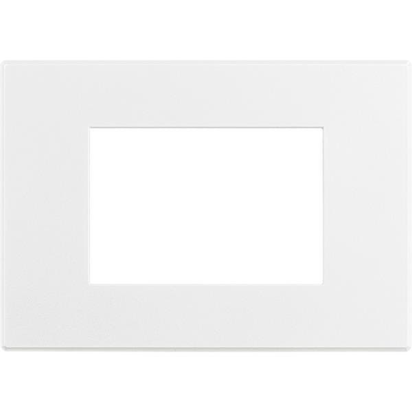 Axolute air plaque 3 modules Blanc mat