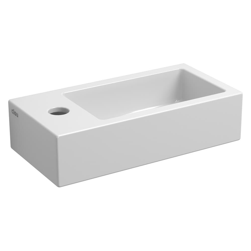 Clou Flush 3 lave-mains 360x180mm gauche céramique