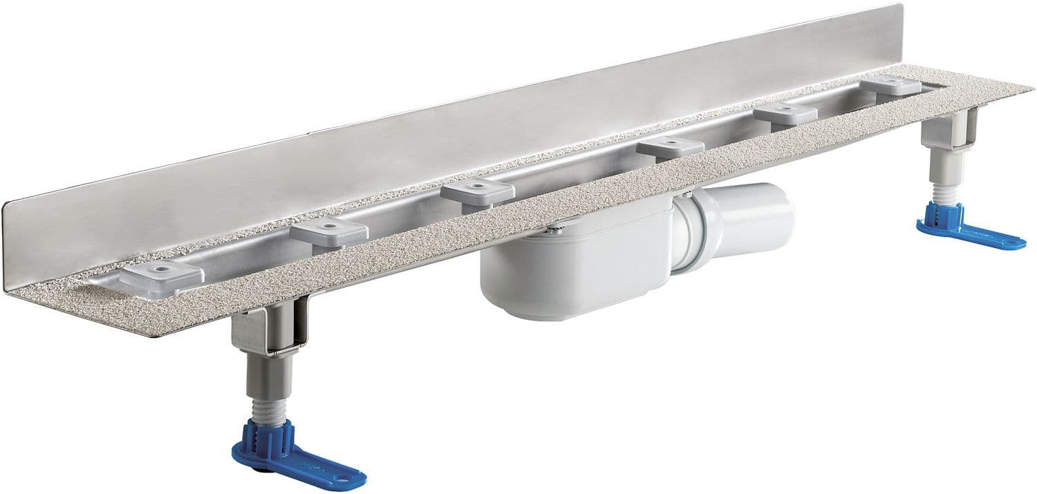 CANIVEAU+CORPS MURAL CERALINE PLAN DALLMER 90CM INOX