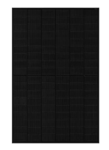 Panneau solaire Ja Solar 455W demi-coupe, double vitrage Noir intégral