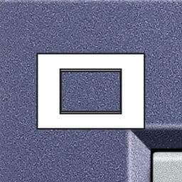 LivingLight - plaque rectangulaire 3 modules Club