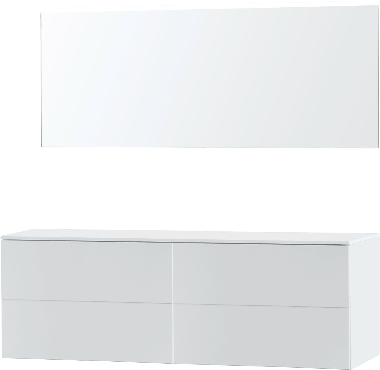 MEUBLE PURO DUO BLANC 180 SOLID A POSER MIROIR