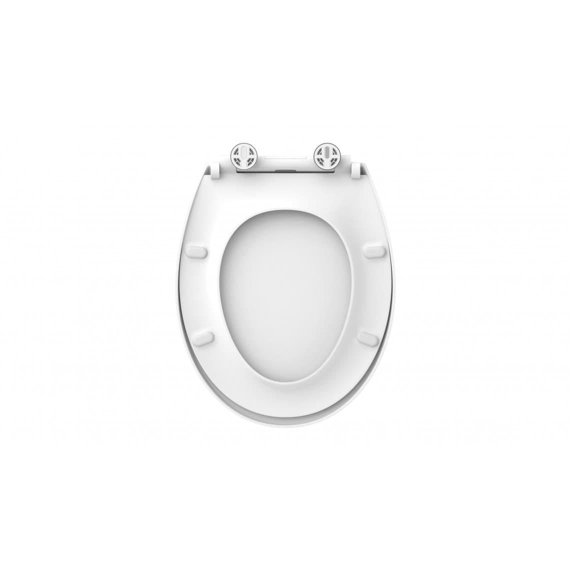 82950 abattant WC en Duroplast avec veilleuse LED, avec frein de chute et déclipsable