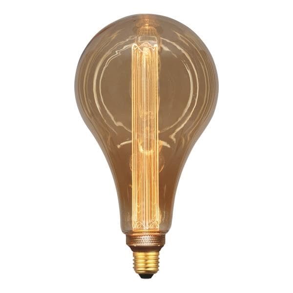 Lampe deco en poire p165 dimmable 3,5W 2000K E27 verre Or