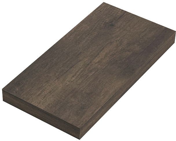 TABLETTE MURALE COFFEE 150X300X25MM JUSQU'A 7KG CHATAIGNE