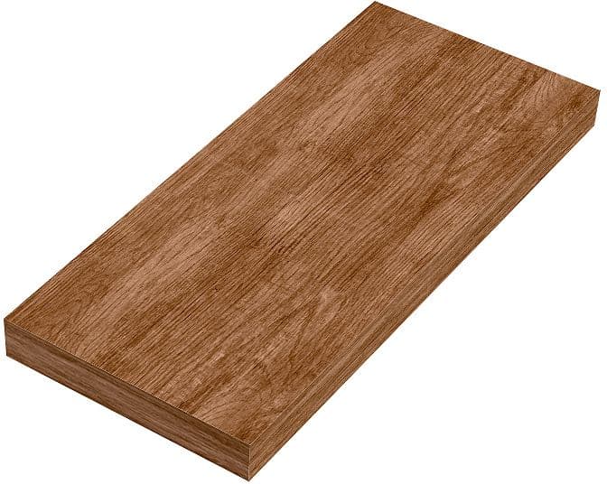 TABLETTE MURALE COFFEE 150X350X25MM JUSQU'A 7KG TECTONA DECOR CANNELLE