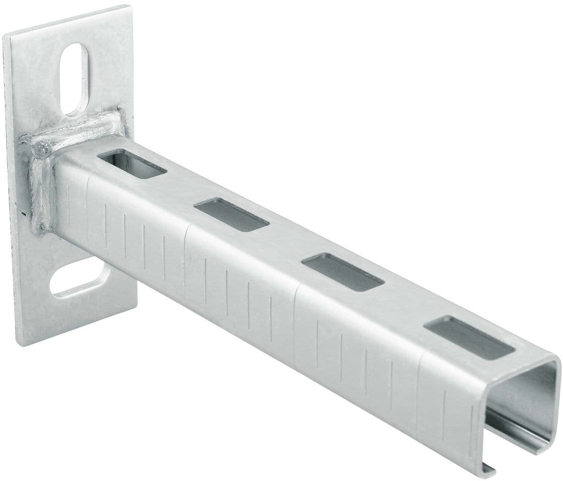 CONSOLE DE RAIL GALVA 30x30x300mm  WM2