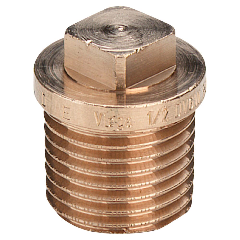 Viega bronze bouchon 4/4"M