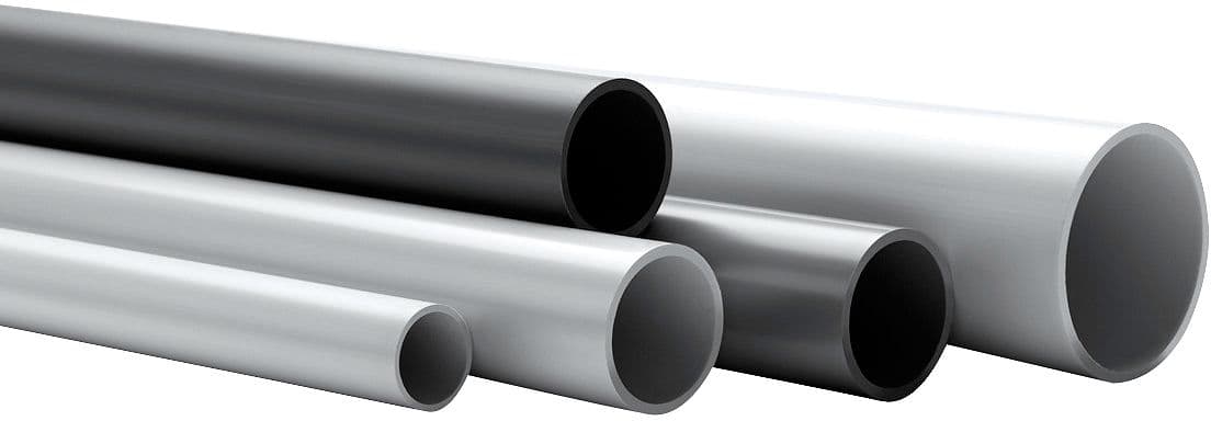 TUBE PVC DIAM 20 GRIS LONGUEUR=3M