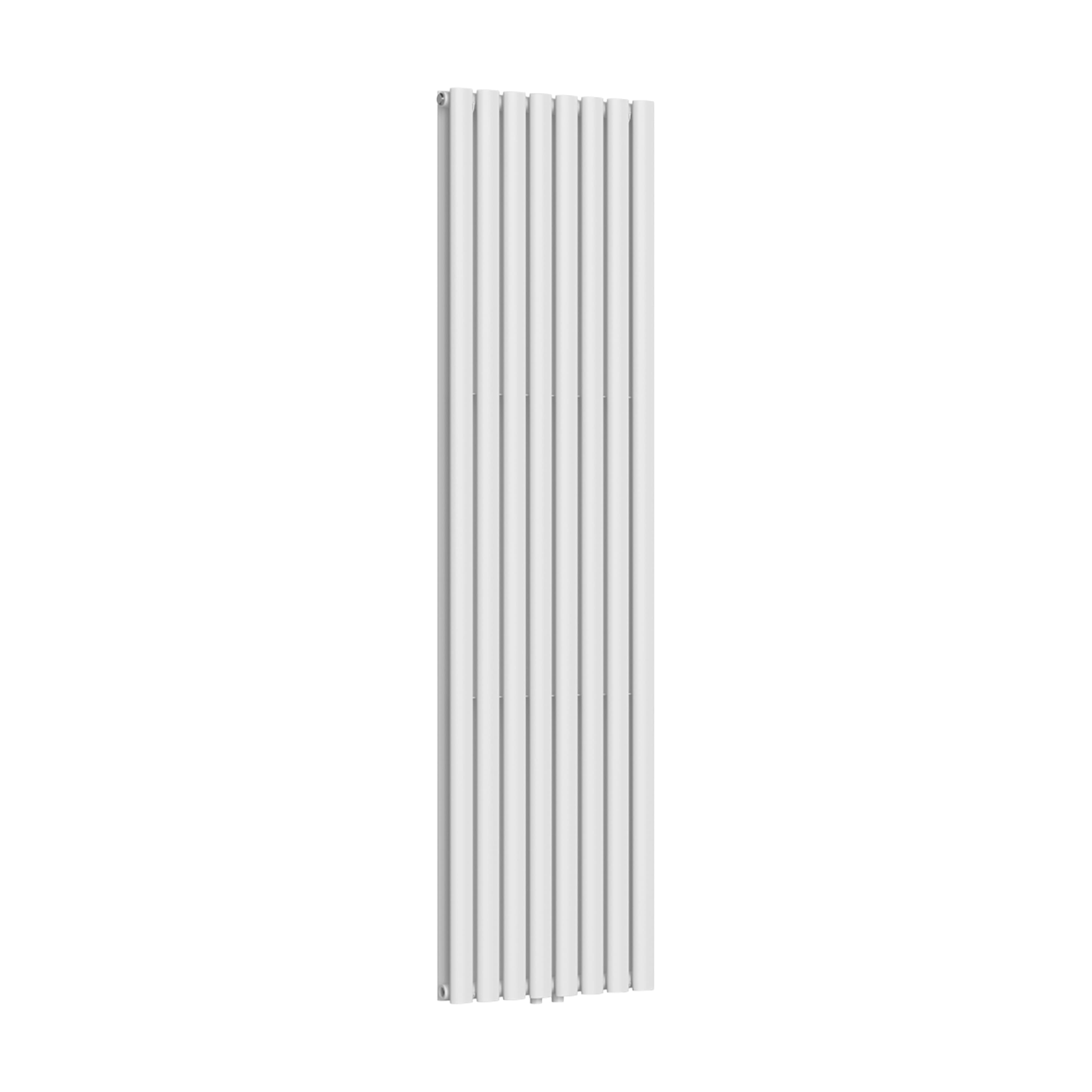 VERTI OVAL RADIATEUR - 1800X480 - DOUBLE - 2X8 ÉLÉMENTS - 1640W - BLANC