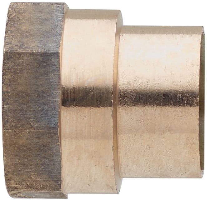RACCORD A SOUDER LAITON 22MM 3/4"F