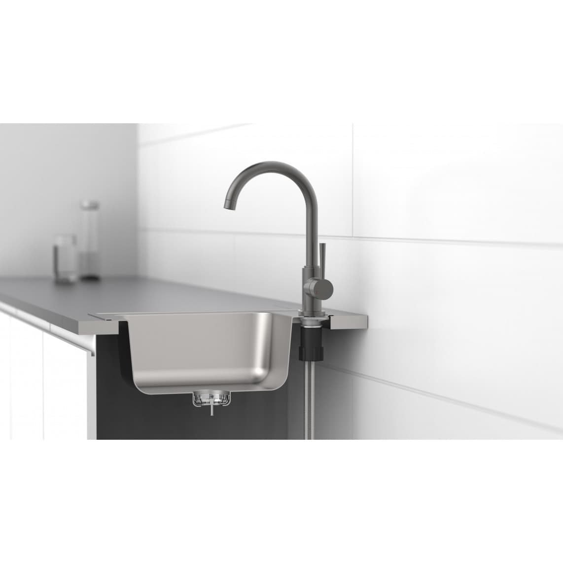 79162 CORNWALL Sink mixer, graphite matt