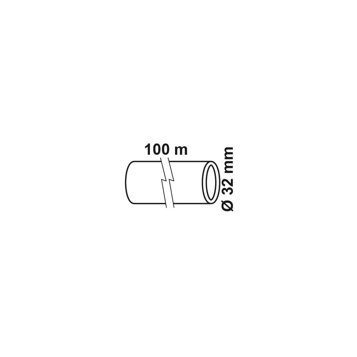 984829655 Tube PEHD/socarex, Ø 32 mm, rouleau 100 m