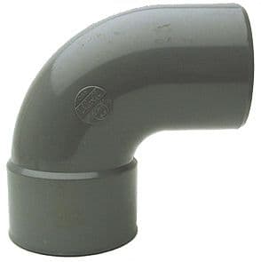 COUDE PVC NICOLL MF 90° 110MM