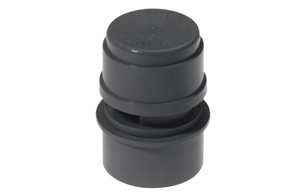 Mc Alpine Ventapipe Jr. soupape anti-vide D32mm/D40mm ABS gris