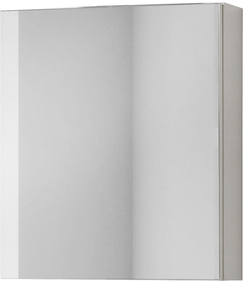ARMOIR TOILETTE BIZZY 1 PORTE REVERSIBLE 60CM BLANC