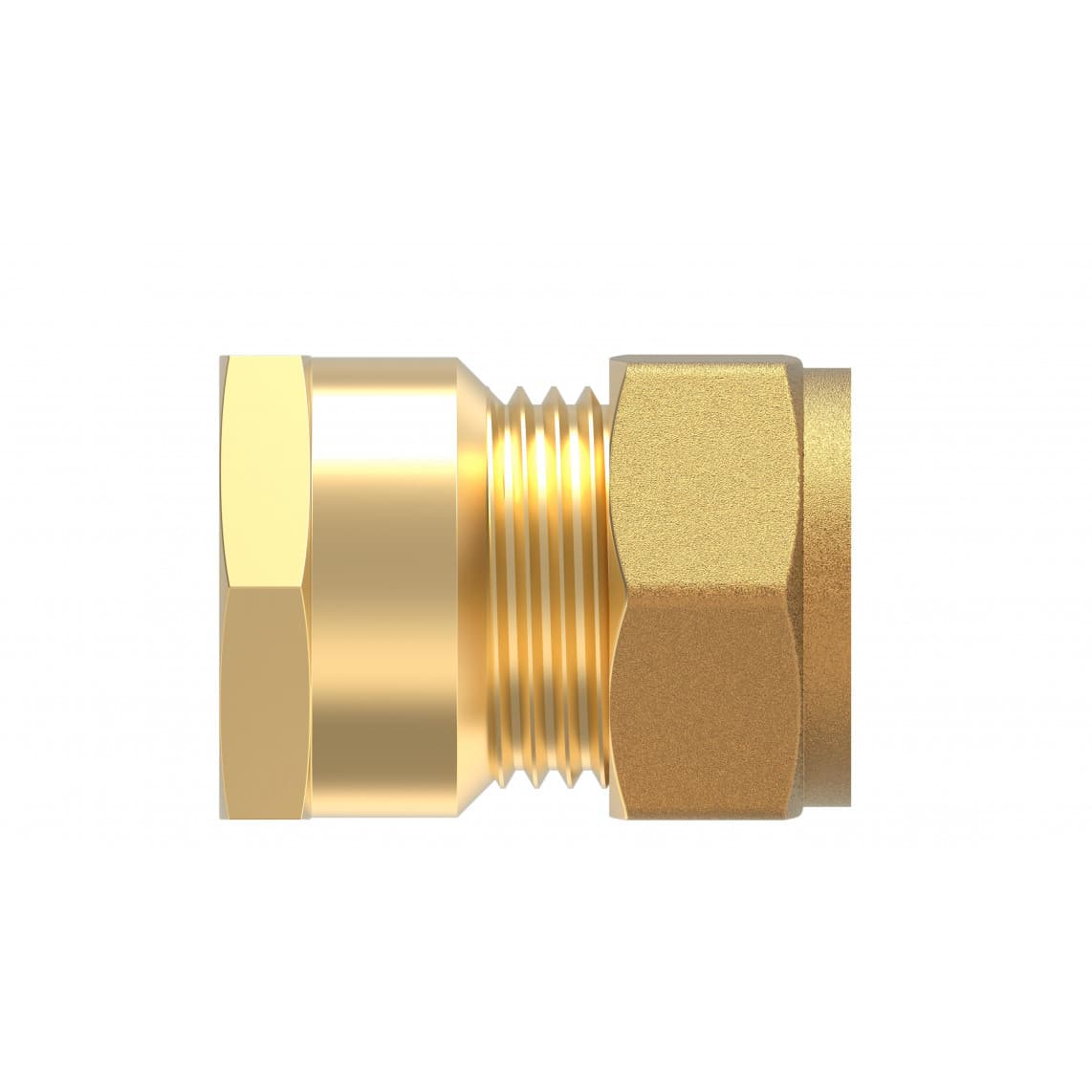 989456117 LT pièce intermédiaire, vierge, 12 mm x 3/8" F, raccord à serrer pour tube en cuivre,