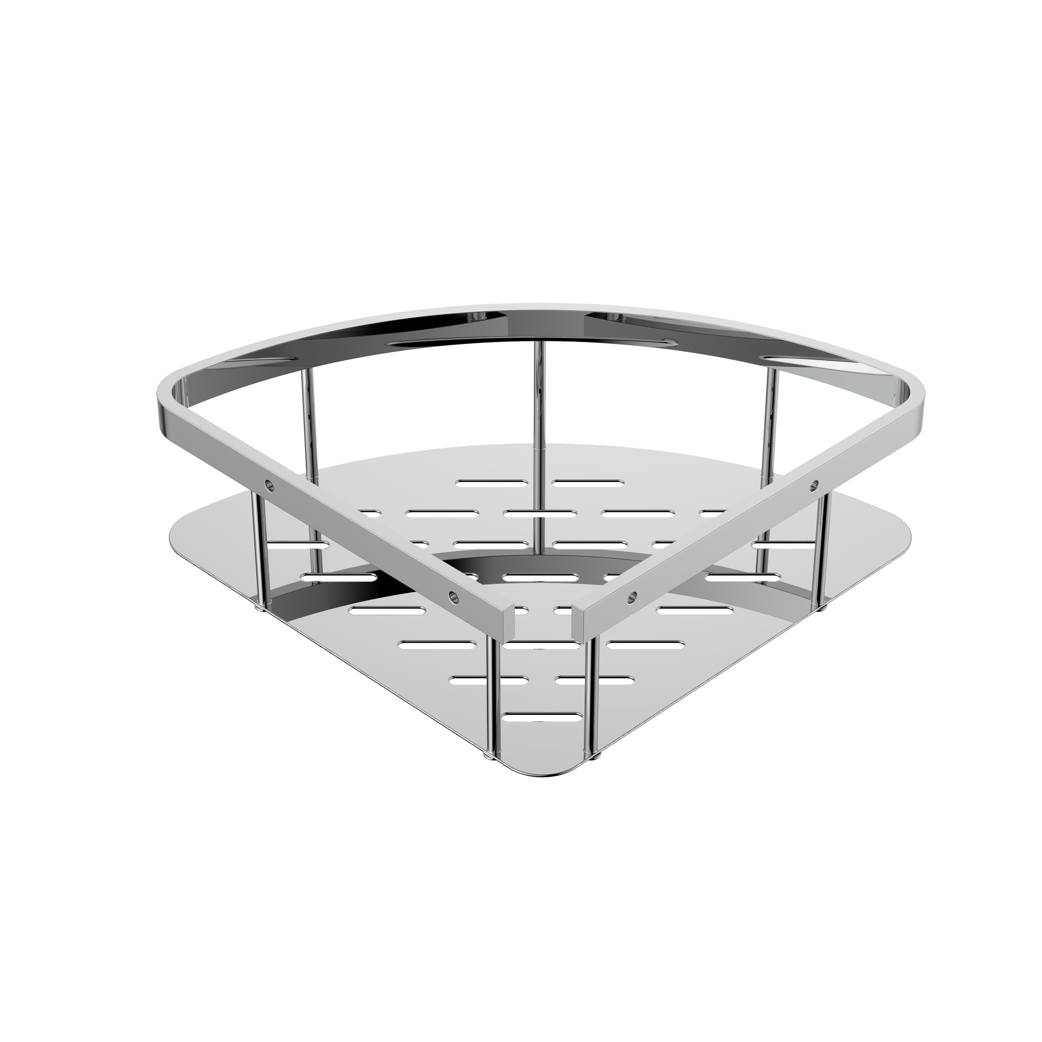 UNIFORMA PANIER DE DOUCHE – MODÈLE D’ANGLE – 22X7X22 CM – CHROME