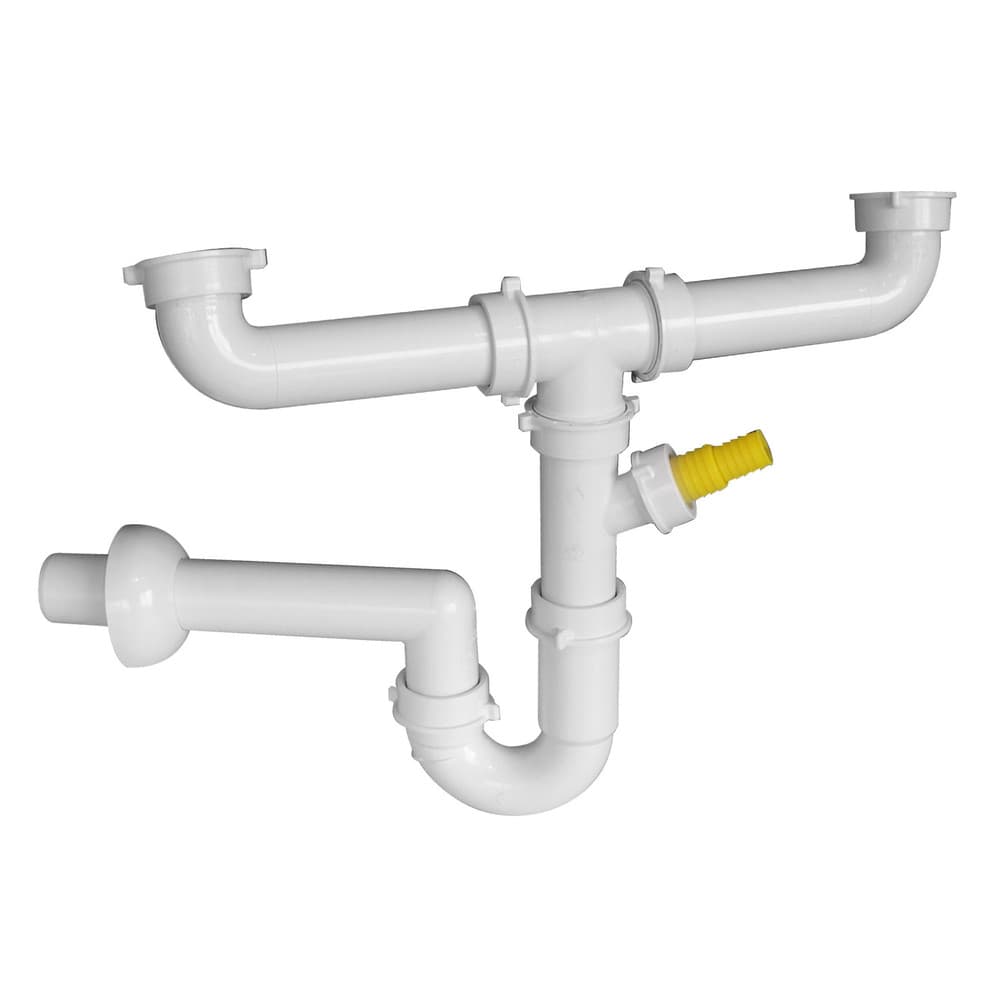 VMP SIPHON DOUBLE 6/4X40 PP