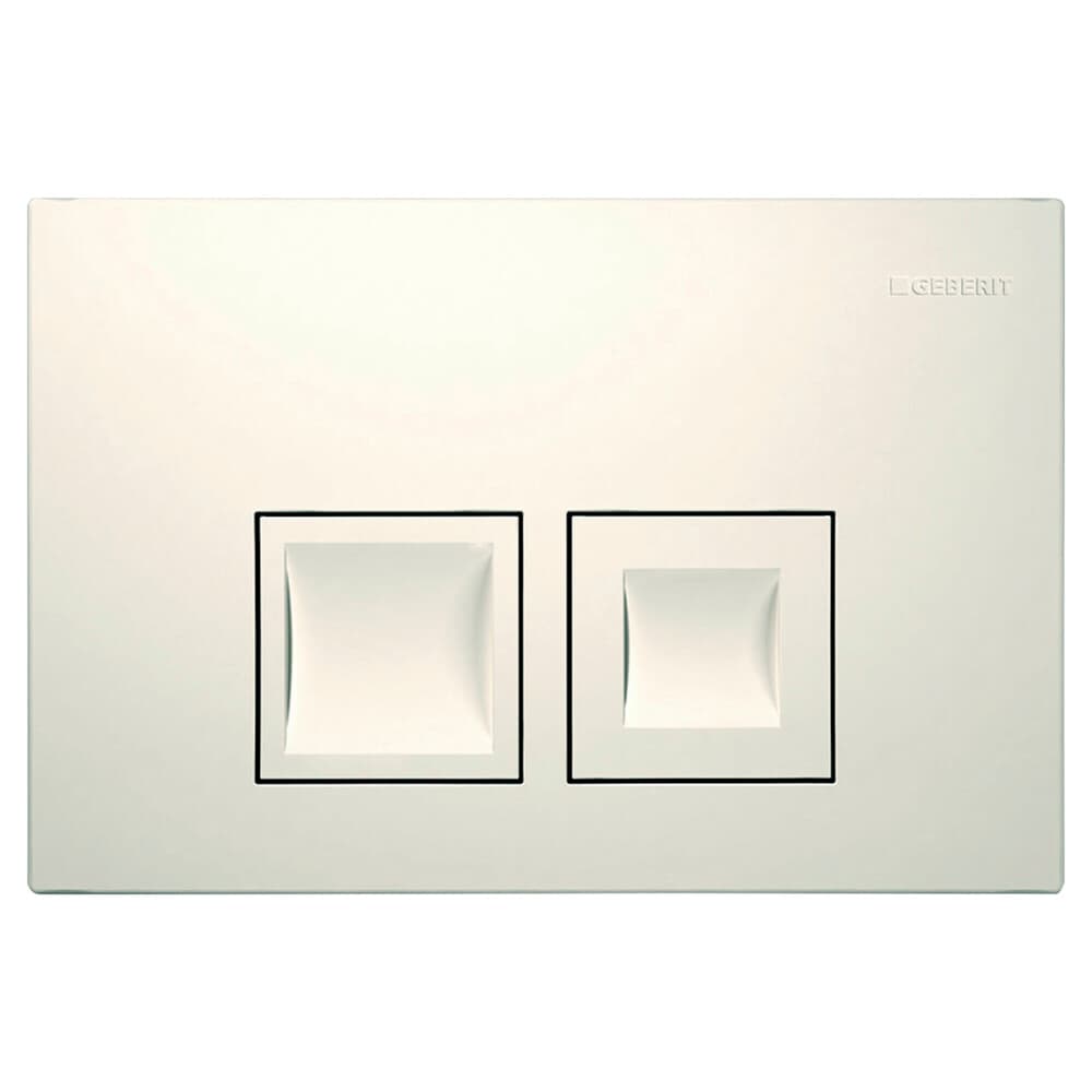 Geberit Delta 35 plaque de commande blanc