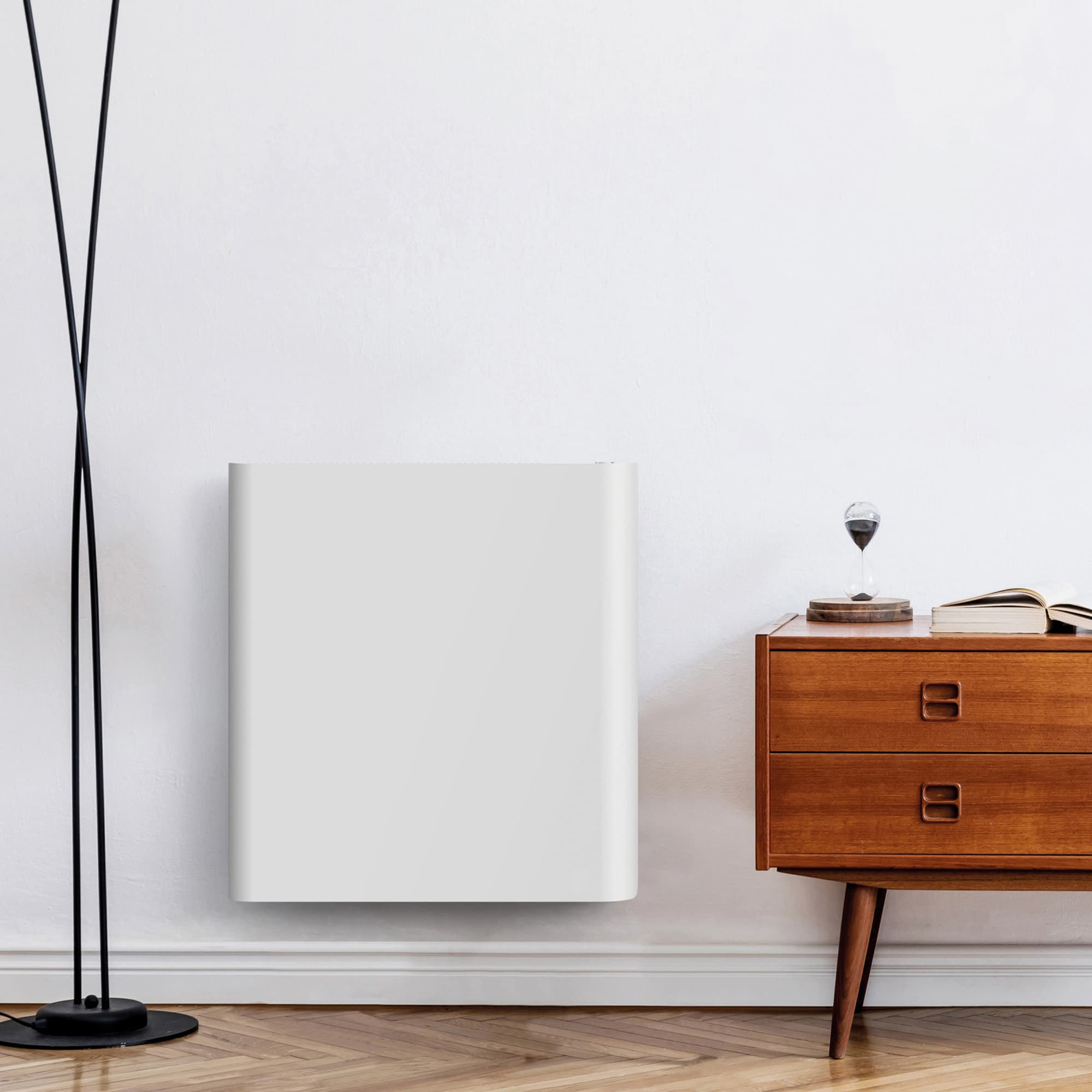 STELRAD CLOUD - RADIATEUR ÉLECTRIQUE - HORIZONTAL - 600X1040MM - 2000W - BLANC