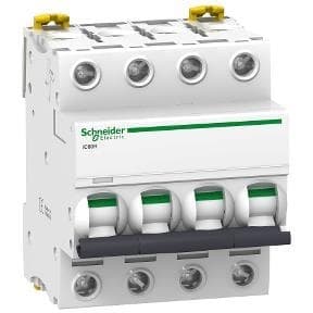 Disjoncteur modulaire iC60H - 4 pôles - 16A - courbe B
