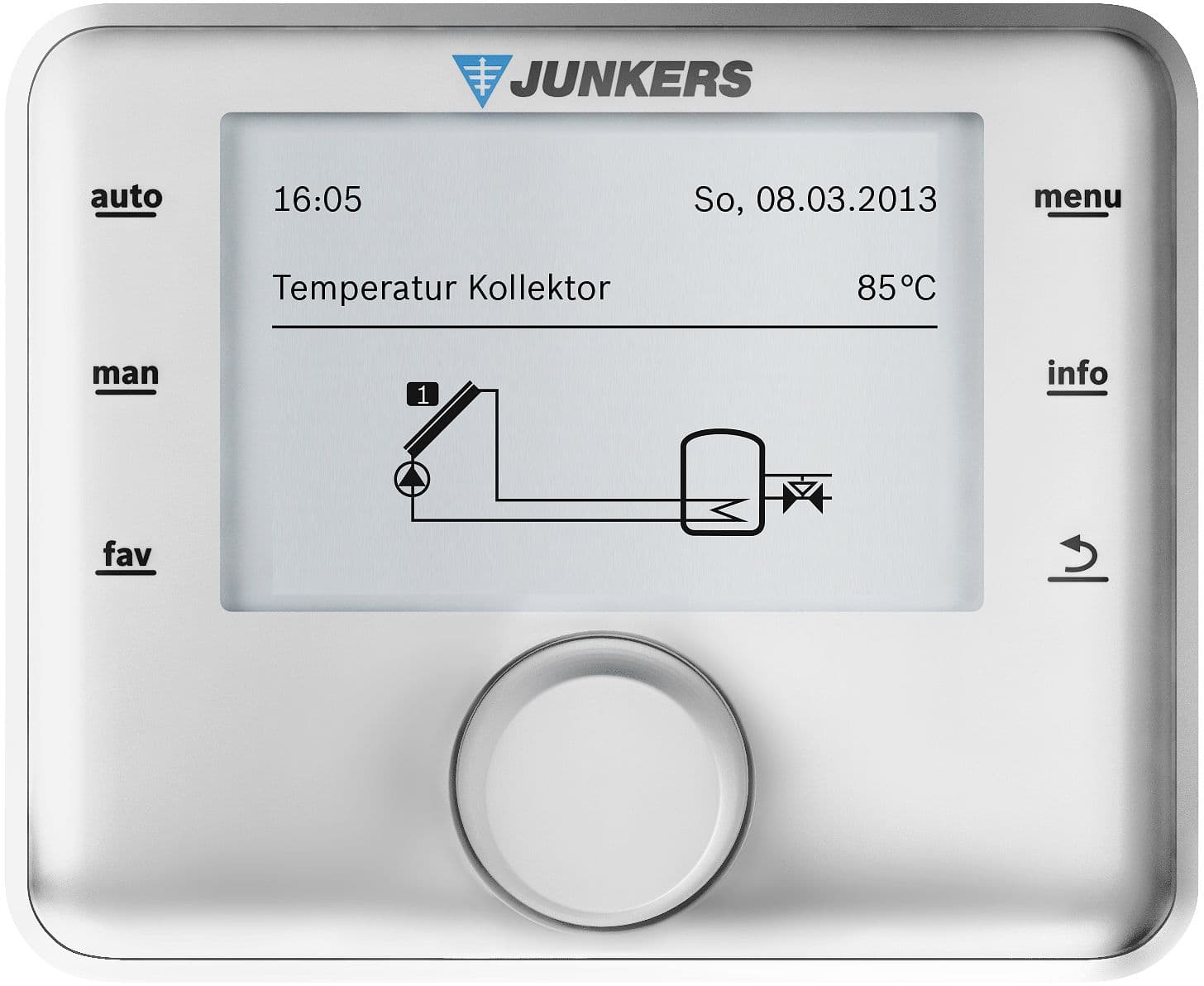 STATION SOLAIRE+REGULATION CS200 JUNKERS
