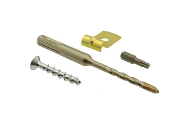 Attache 10mm + cheville à visser maintien de fonction E90