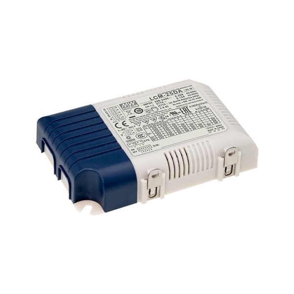 Led driver 25W alim en courant constant sortie 0.35A / 0.5A / 0.6A / 0.7A / 0.9A  / 1.05A + Dali dim