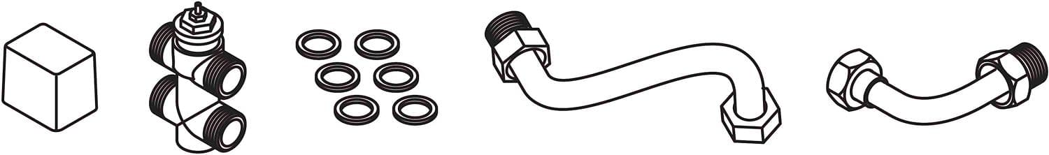 KIT ACCESSOIRES POUR CONSOLE AROVAIR CONNECTION GAUCHE VAILLANT