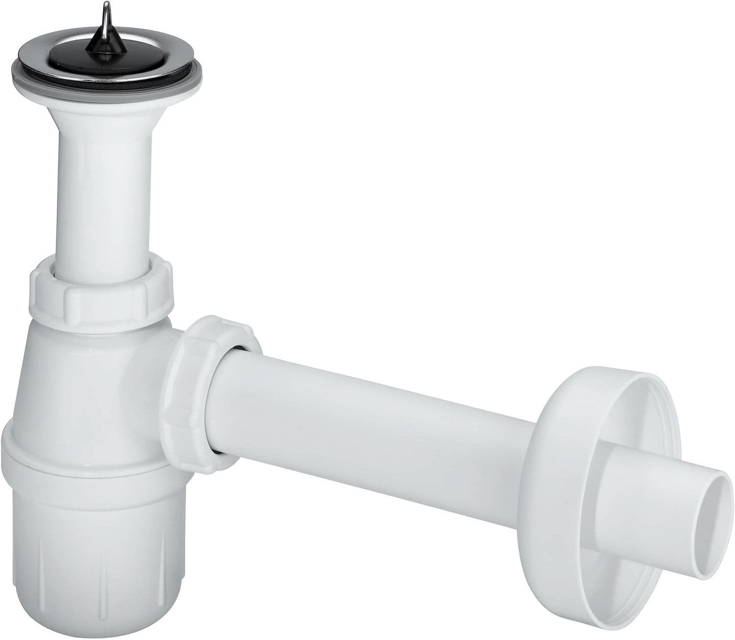 SIPHON BOUTEILLE POUR LAVABO+CREPINE 5/4"-32 BLANC VIEGA