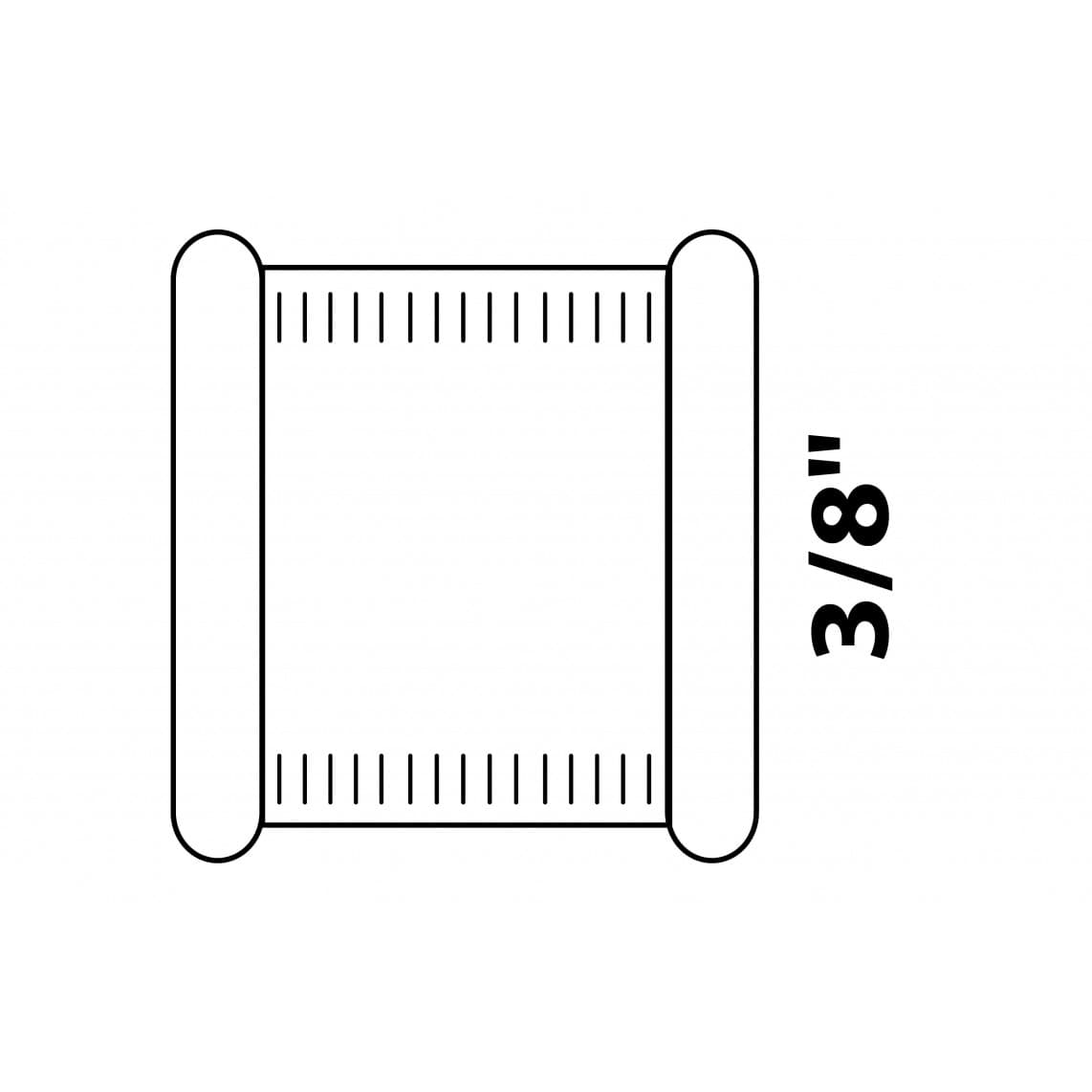 989361155 LT manchon double, chromé, 3/8" F