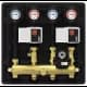 COMPACTE HYDRAULISCHE MODULE MET 1 ONGEMENGDE EN 1 GEMENGDE CV-KRING DN20 REMEHA