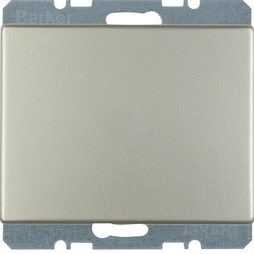 Cache - trou avec support métallique Berker K.5 Inox